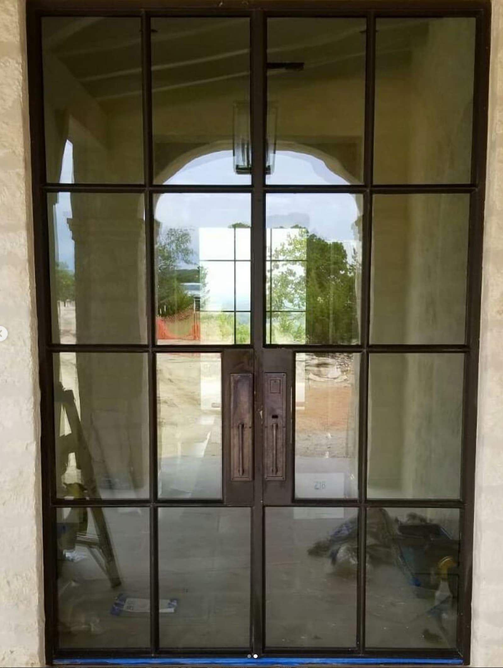 Streak-free glass after professional cleaning — Blanco TX window cleaning by No Spot Tech